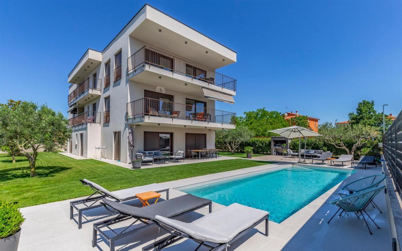 Ap Caci Mit Pool - Istriensonne 0712-0737 Διαμέρισμα Μεντουλίν Εξωτερικό φωτογραφία